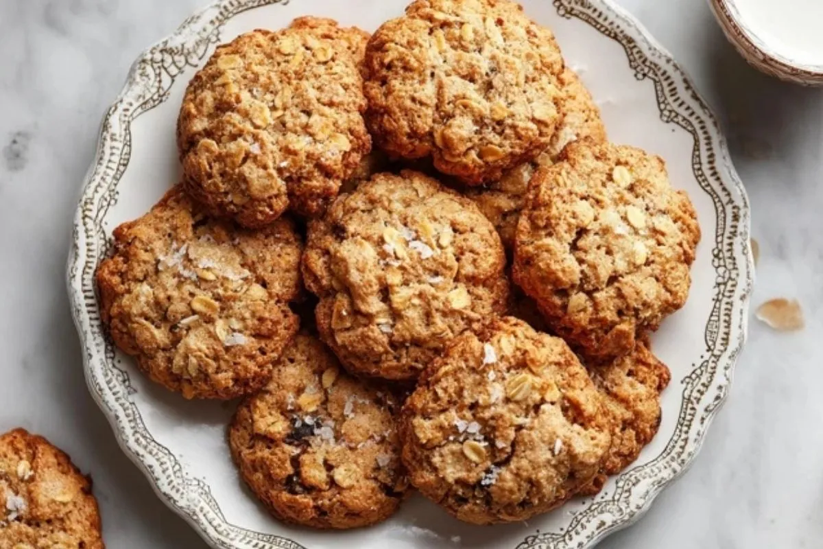 Biscuits Aux Flocons DAvoine Sains