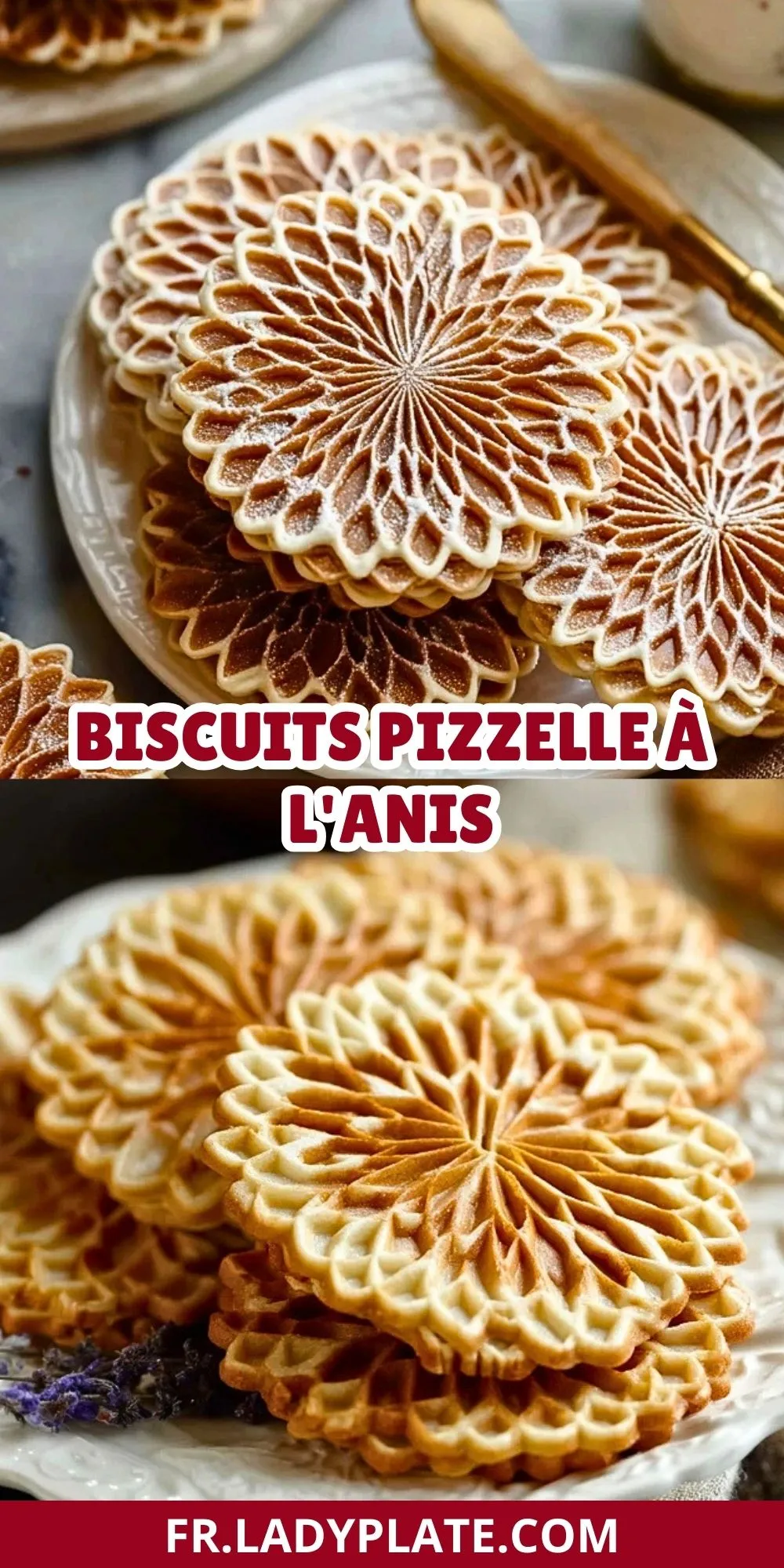 Biscuits Pizzelle à l'anis (2)