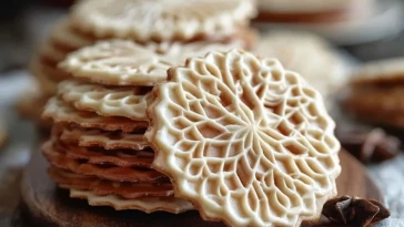 Biscuits Pizzelle à l'anis