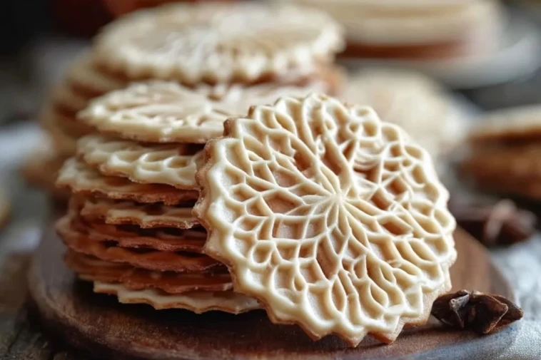 Biscuits Pizzelle à l'anis