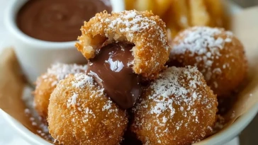 Boulettes de Nutella frites