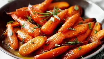 Carottes Rôties Au Miel
