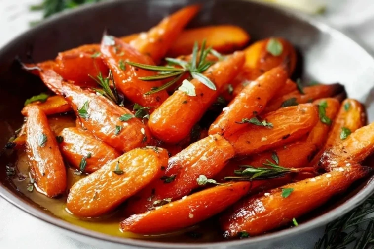 Carottes Rôties Au Miel