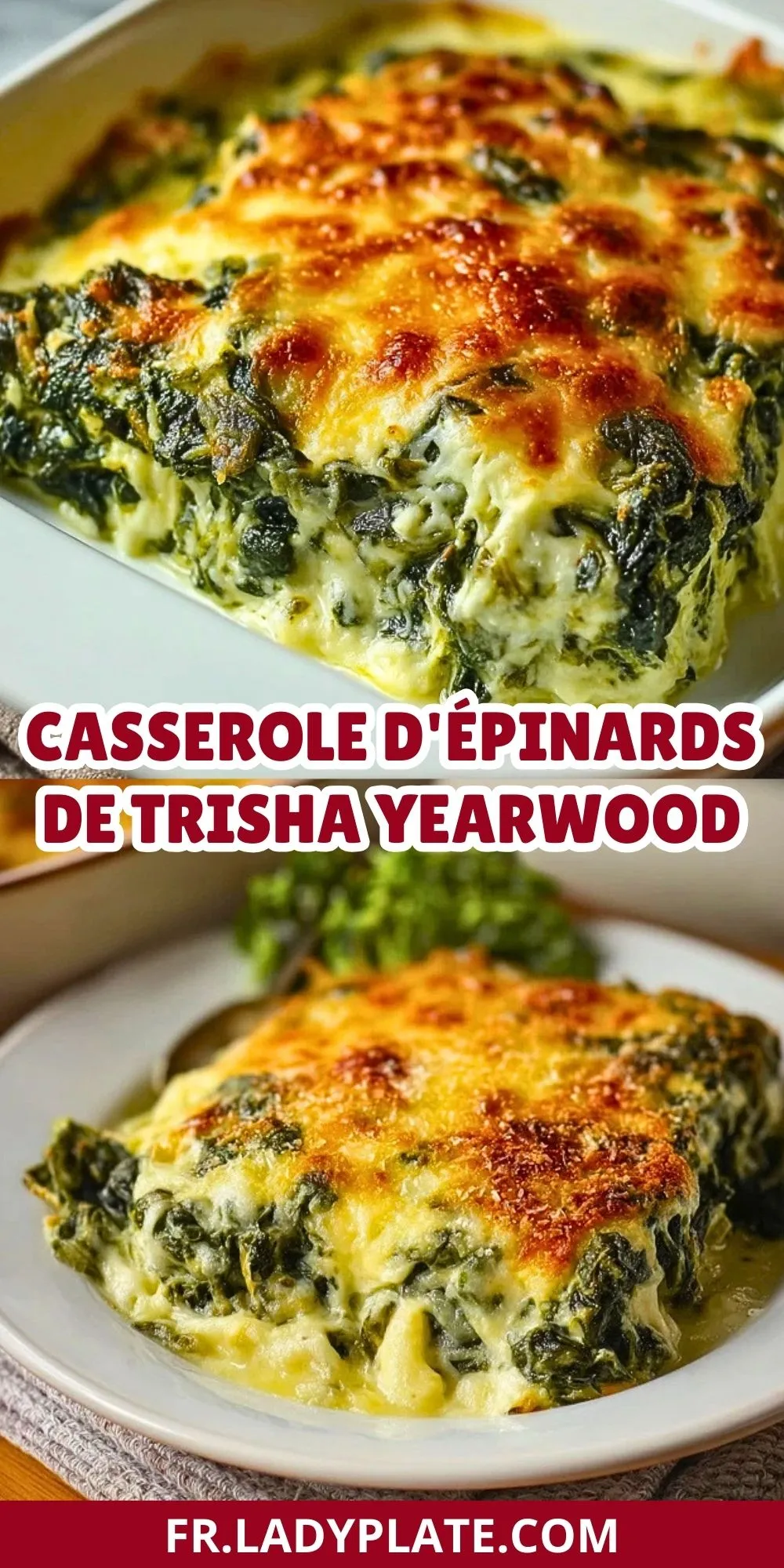 Casserole d'épinards de Trisha Yearwood (2)