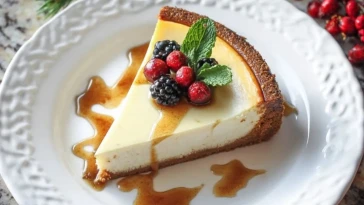 Cheesecake au lait de poule