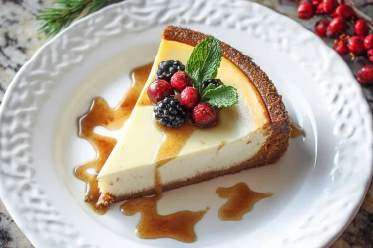 Cheesecake au lait de poule
