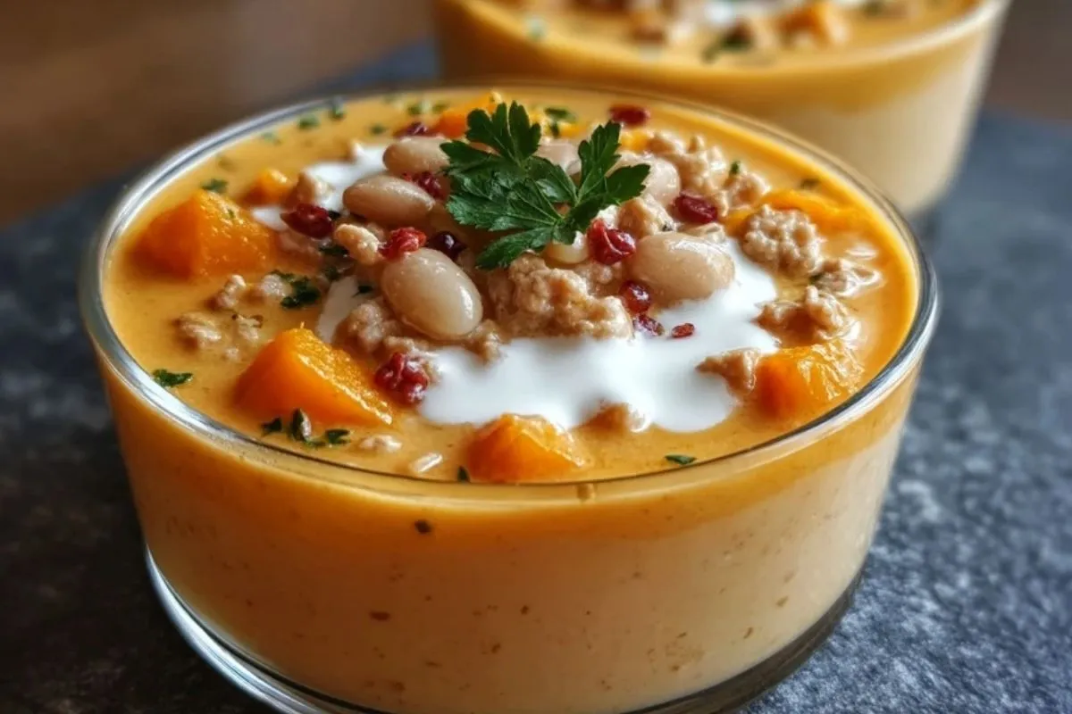 Chili Crémeux De Dinde Et Potiron