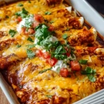 Enchiladas au poulet et fromage
