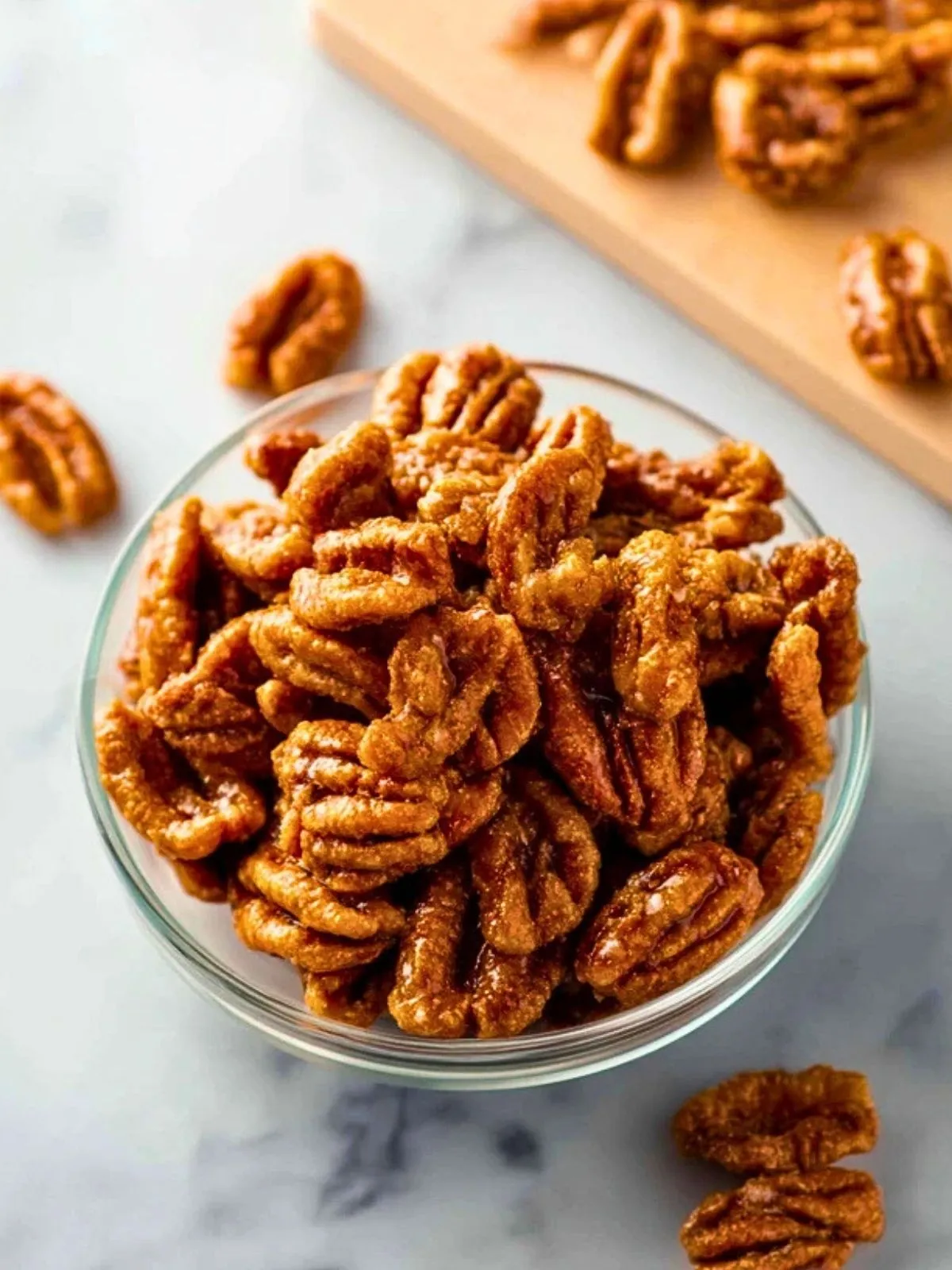 Noix de pécan caramélisées rapides (1)