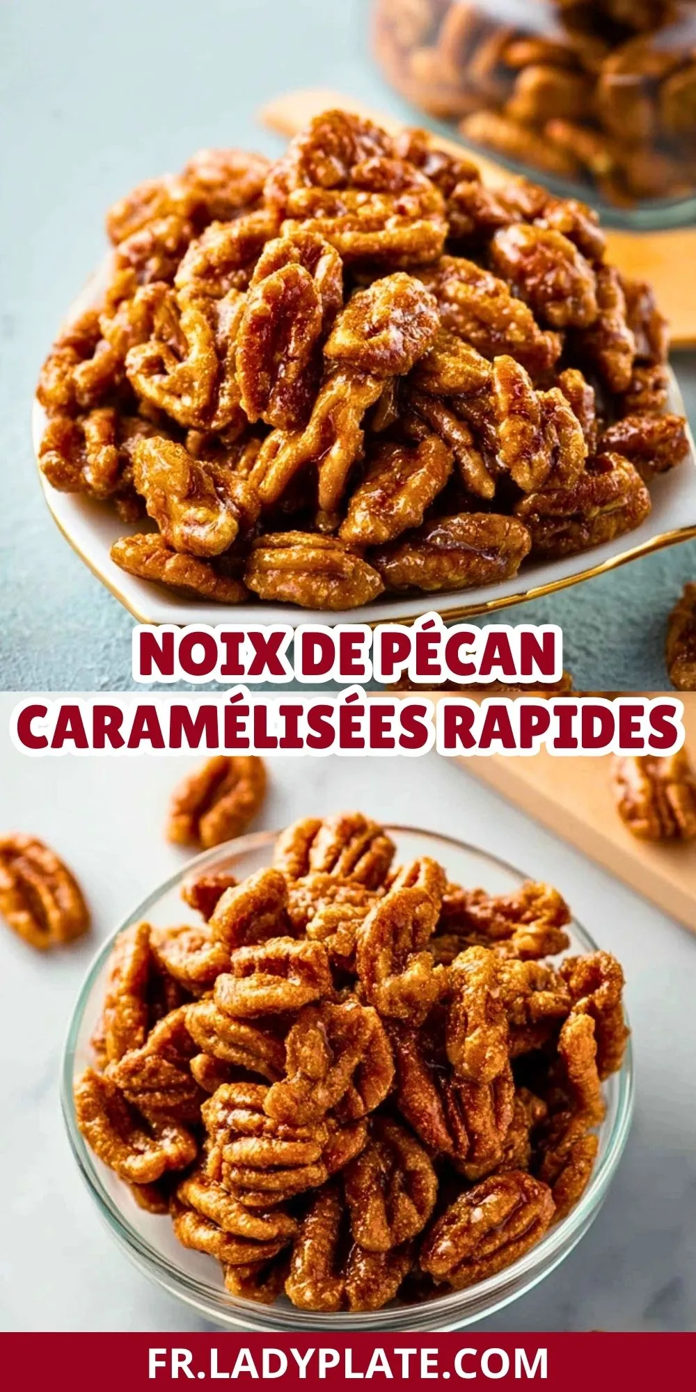 Noix de pécan caramélisées rapides (2)
