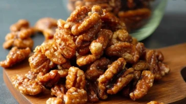 Noix de pécan caramélisées rapides