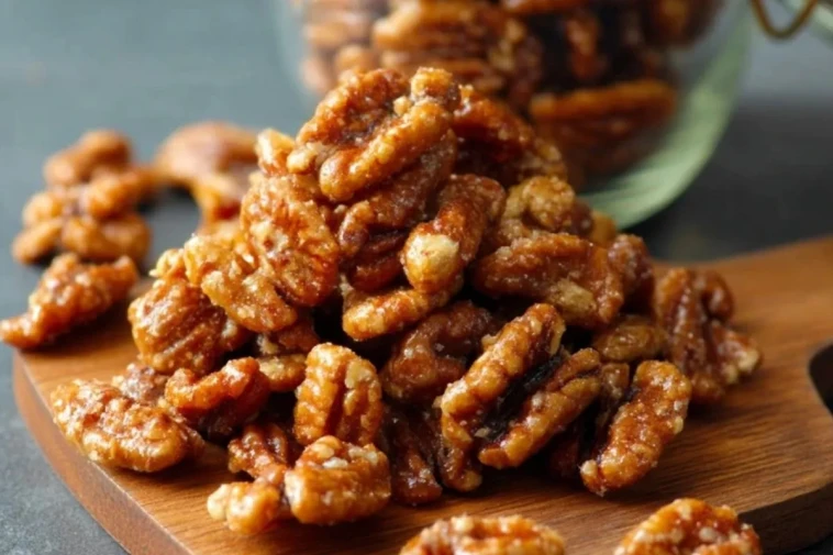 Noix de pécan caramélisées rapides