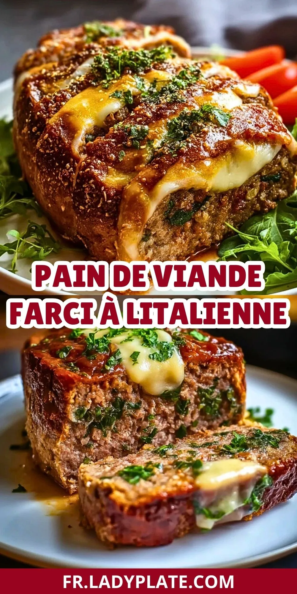 Pain De Viande Farci À LItalienne (2)