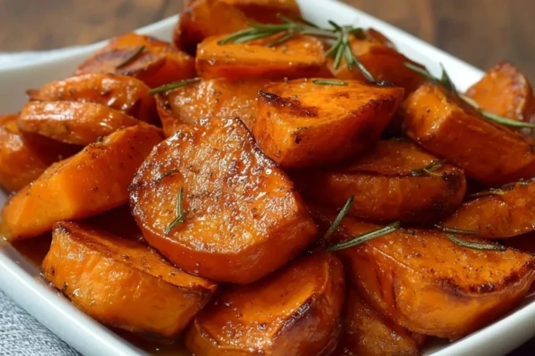 Patates Douces Caramélisées Faciles