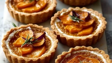 Petits Tartes Sucrées à la Patate Douce