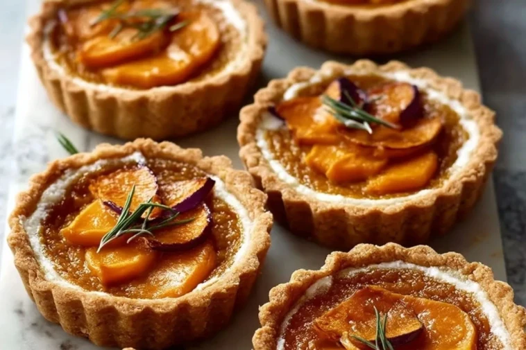 Petits Tartes Sucrées à la Patate Douce