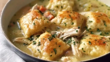 Poulet Et Dumplings Rapides