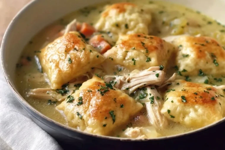 Poulet Et Dumplings Rapides