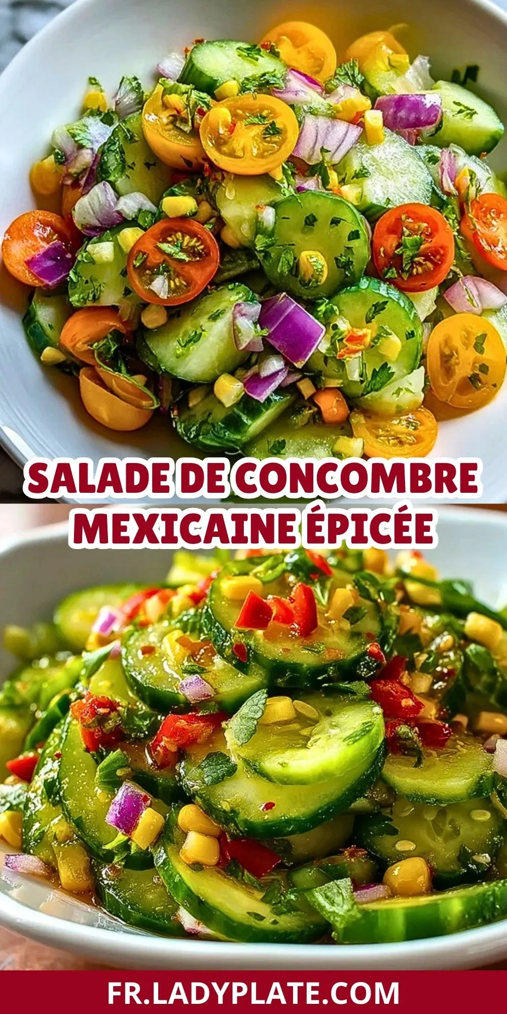 Salade De Concombre Mexicaine Épicée (2)