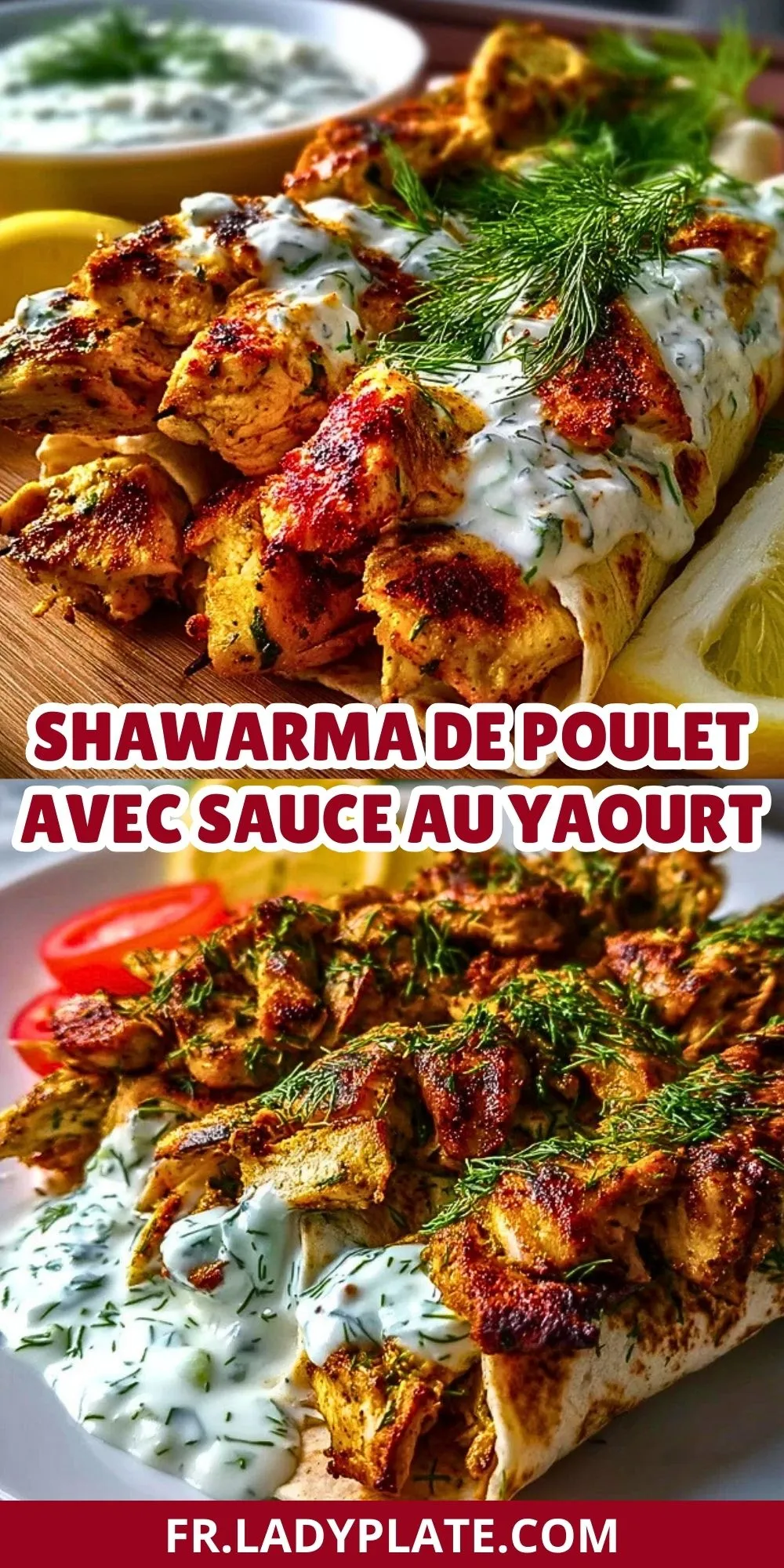 Shawarma de poulet avec sauce au yaourt (2)