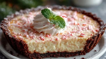 Tarte à la Menthe Pour Noël