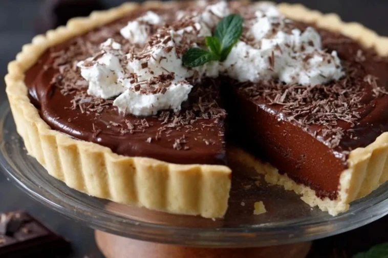 Tarte au chocolat facile