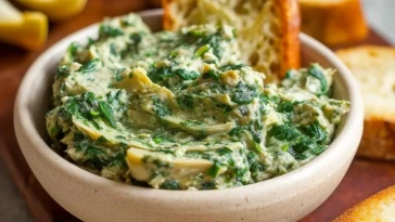 Tartinade aux épinards et à l'artichaut