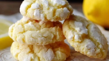 Biscuits Au Citron Fondants