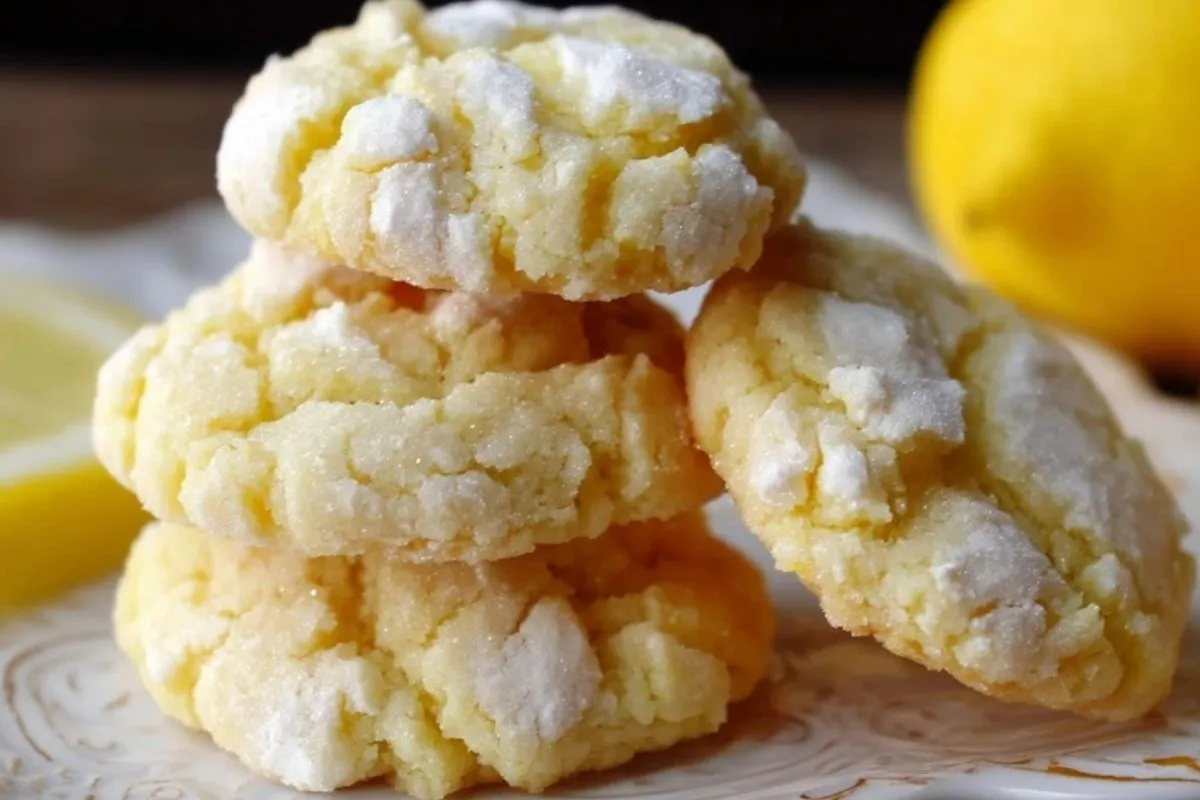 Biscuits Au Citron Fondants