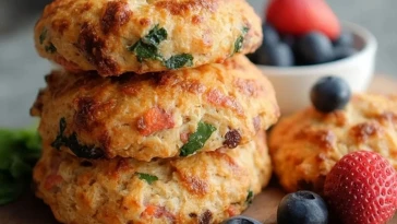Biscuits Protéinés Faciles Pour Le Petit-Déjeuner