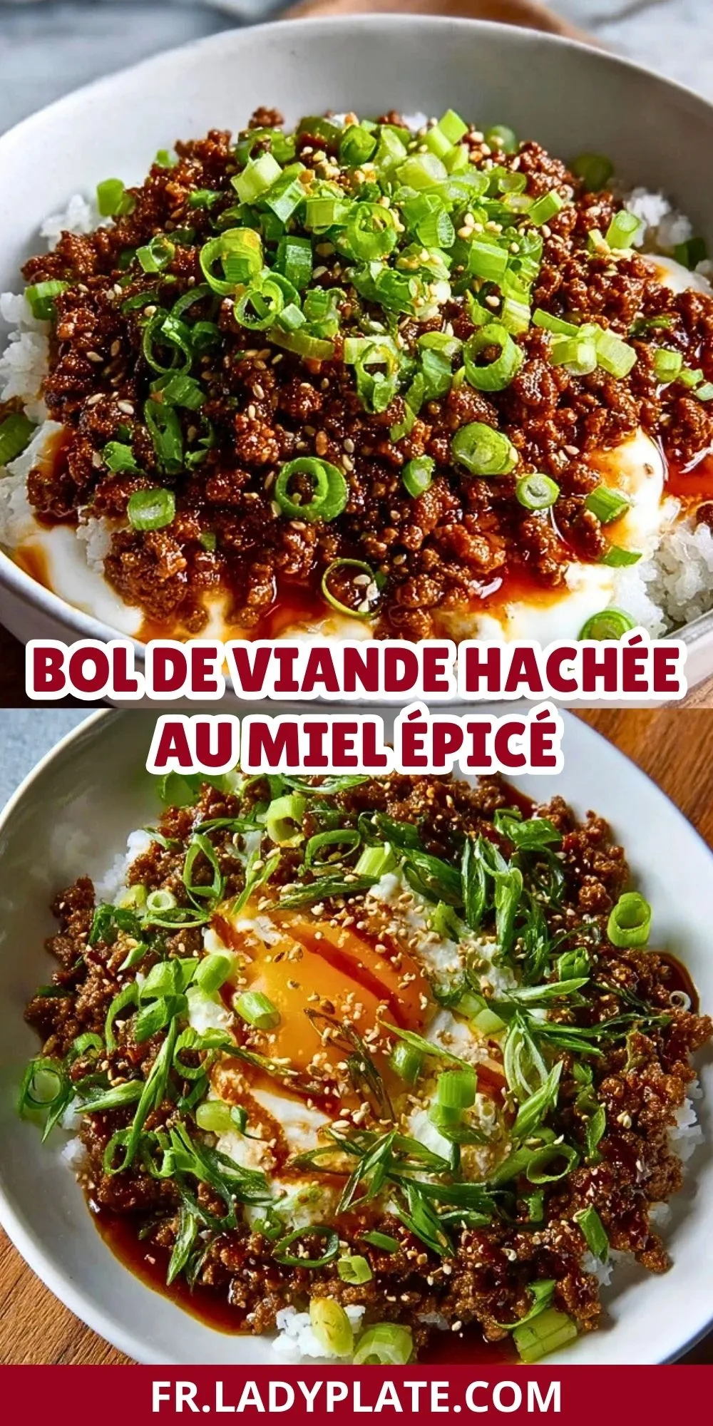 Bol De Viande Hachée Au Miel Épicé (2)