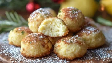 Boulettes De Gâteau Au Citron Et Beurre