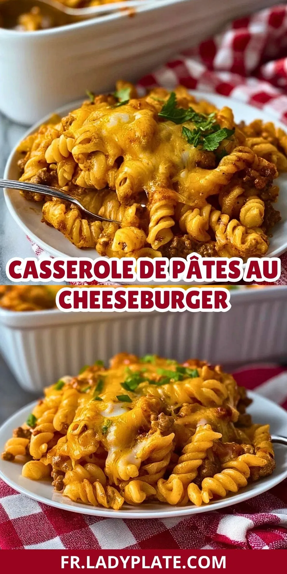 Casserole De Pâtes Au Cheeseburger (2)