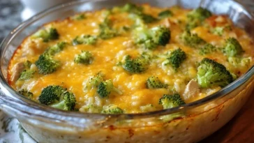 Casserole De Poulet, Brocoli Et Riz (3)