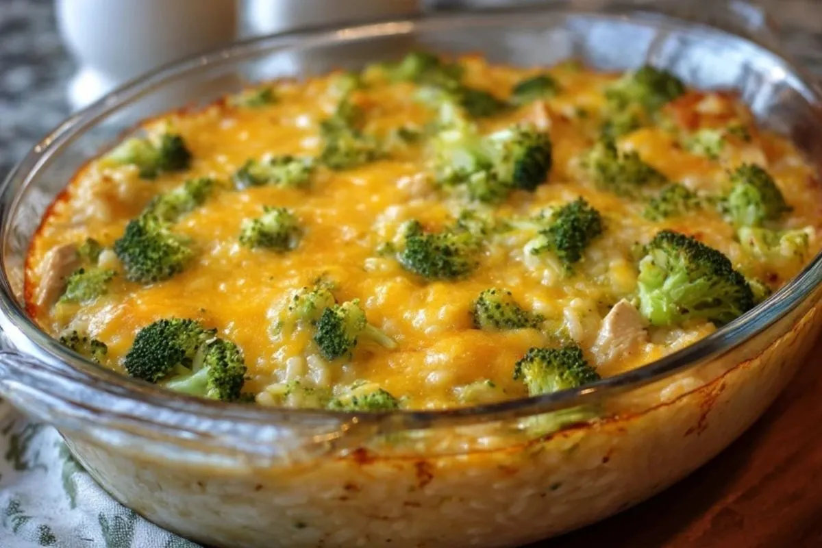 Casserole De Poulet, Brocoli Et Riz (3)