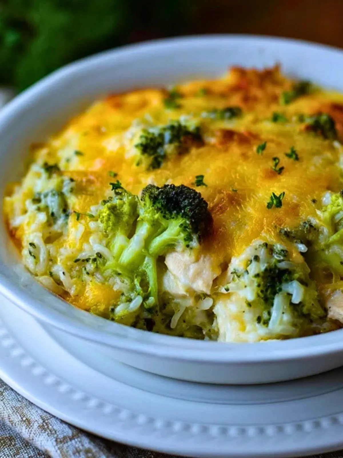 Casserole De Poulet, Brocoli Et Riz (4)