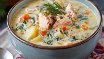 Chaudrée de Saumon Réconfortante