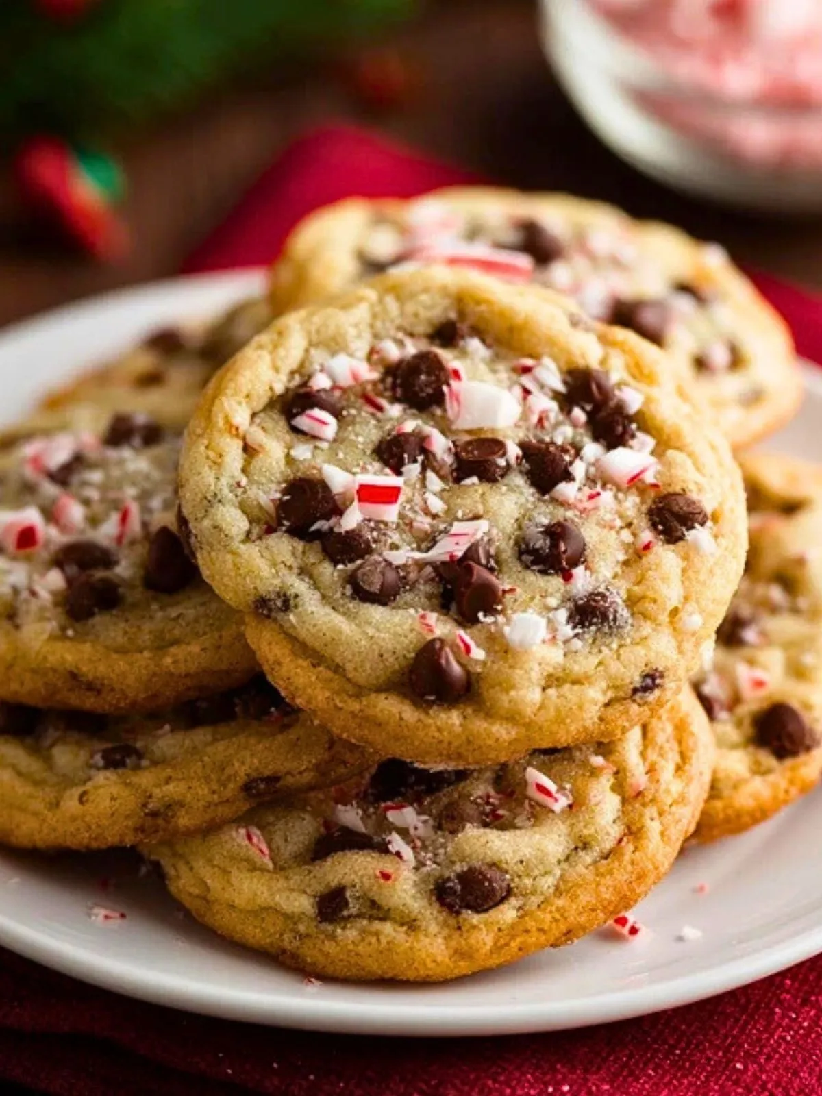 Cookies Au Chocolat Et Menthe Poivrée (1)