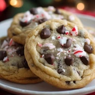 Cookies Au Chocolat Et Menthe Poivrée
