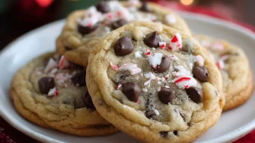Cookies Au Chocolat Et Menthe Poivrée