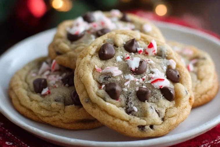 Cookies Au Chocolat Et Menthe Poivrée
