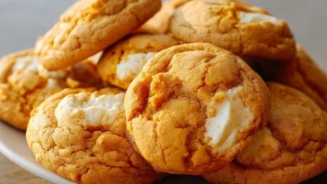 Cookies Au Fromage Blanc Et à La Citrouille