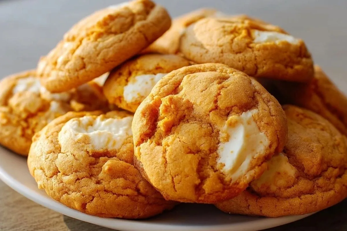 Cookies Au Fromage Blanc Et à La Citrouille