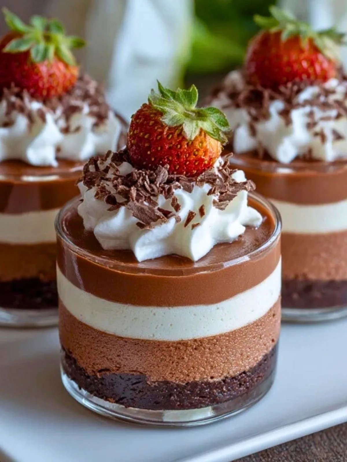 Coupes Mousse Au Chocolat Triple (1)