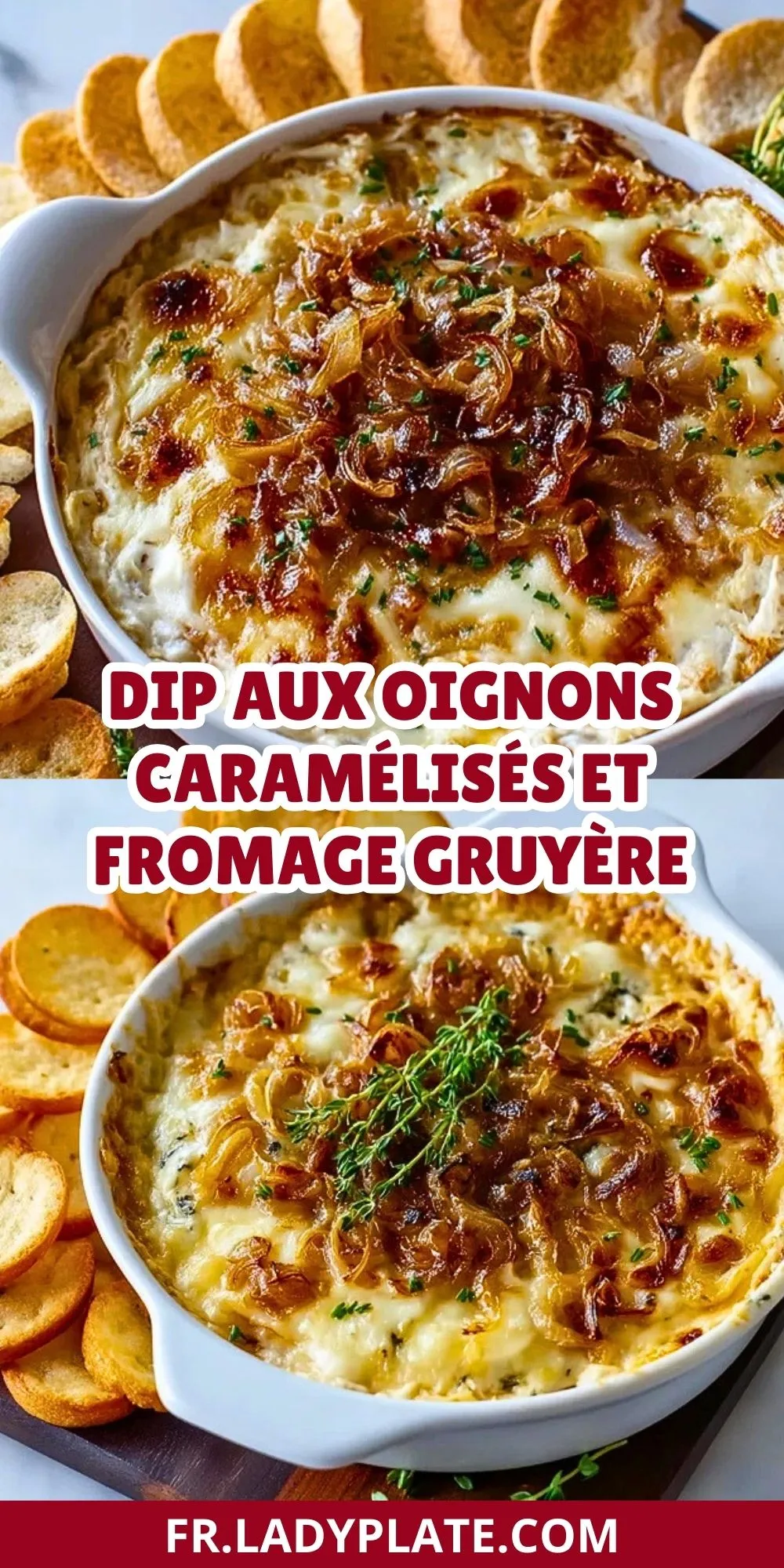 Dip Aux Oignons Caramélisés Et Fromage Gruyère (2)