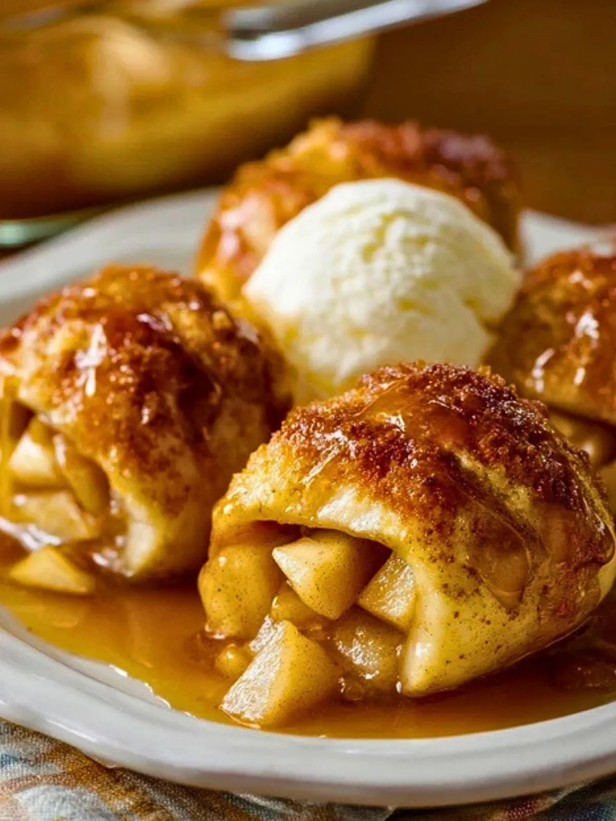 Dumplings Aux Pommes En Pâte Feuilletée (1)