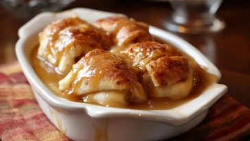 Dumplings Aux Pommes En Pâte Feuilletée