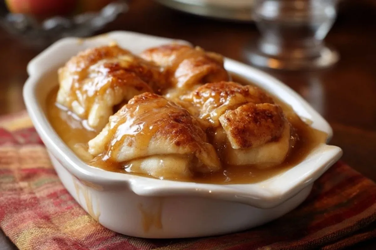 Dumplings Aux Pommes En Pâte Feuilletée