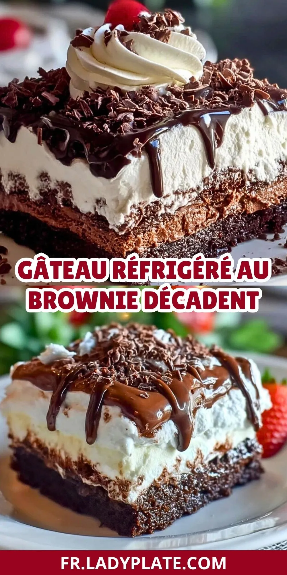 Gâteau Réfrigéré au Brownie Décadent (2)