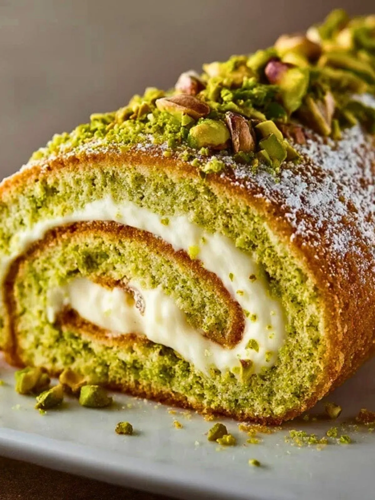 Gâteau Roulé aux Pistaches (1)